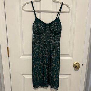Guess Brand Green Lace Dress